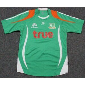 Bangkok United Home Football Club Jersey Shirt Top Large Green  2010 - 2011 FBT